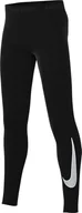 Legginsy - Nike Pro Dri-Fit legginsy treningowe dla starszych dzieci (chłopców), czarne/białe, HF4364-010, XS - miniaturka - grafika 1