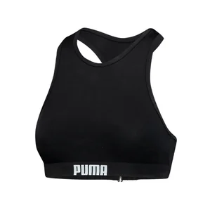 Strój kąpielowy damski Puma SWIM czarne 90769202-S - Stroje kąpielowe - miniaturka - grafika 1