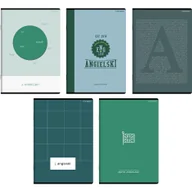 Zeszyty szkolne - Zeszyt angielski A5 60k. 70g krata Top 2000 (400183680) - miniaturka - grafika 1
