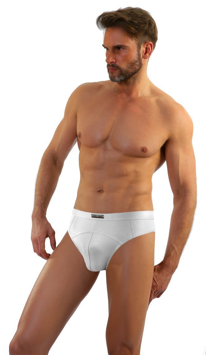 Slipy męskie bawełniane z nieuciskającą gumą NIPPER Sesto Senso-XXL