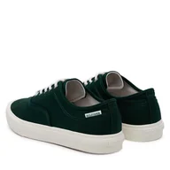 Trampki męskie - Tenisówki Tommy Hilfiger Th Hi Vulc Low Oxford Twill FM0FM05400 Zielony - miniaturka - grafika 1
