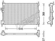 Układ chłodzenia - akcesoria - Chłodnica, układ chłodzenia silnika Denso DRM10009 - miniaturka - grafika 1