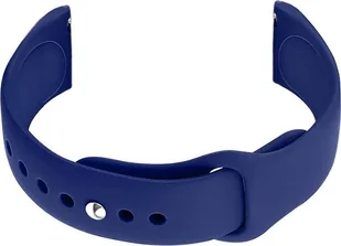 Pasek gumowy do zegarka U21 20mm - szaroniebieski - Akcesoria do smartwatchy - miniaturka - grafika 1