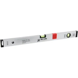 Poziomica aluminiowa 1200 mm 2 libelki 2 zawieszki profesjonalna Proline - Poziomice, łaty, miary - miniaturka - grafika 1