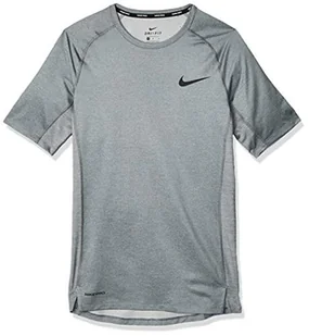 Nike M NP TOP SS Tight T-Shirt męski, Smoke Grey/lt Smoke Grey/(Black), XL - Koszulki i topy damskie - miniaturka - grafika 1