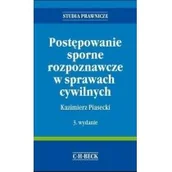 Prawo - Postępowanie sporne rozpoznawcze w sprawach cywilnych - dostępny od ręki, wysyłka od 2,99 - miniaturka - grafika 1