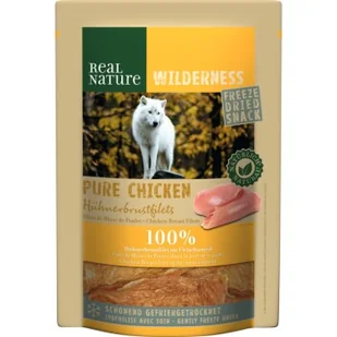 REAL NATURE WILDERNESS Liofilizowane przekąski 100 g Pure Chicken - Przysmaki dla psów - miniaturka - grafika 1