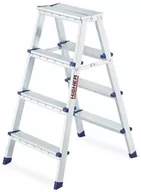 Drabiny - Drabina domowa schodki dwustronne HIGHER 2x4 S-1204 - miniaturka - grafika 1