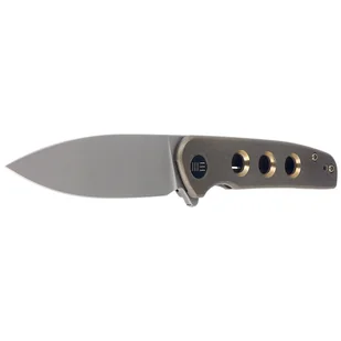 Nóż składany WE Knife Shakan LE No 176/210 Bronze Titanium, Gray Stonewashed CPM 20CV (WE20052B-2) - Noże - miniaturka - grafika 2
