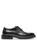 Półbuty męskie - Calvin Klein Półbuty Postman Derby HM0HM01837 Czarny - miniaturka - grafika 1