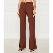 Spodnie damskie - Patrizia Pepe Spodnie | flare fit - miniaturka - grafika 1