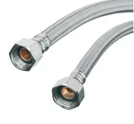 Invena Wężyk przyłączeniowy GW GW 3/8&quot x 3/8&quot WS-03-040 - Węże elastyczne - miniaturka - grafika 1