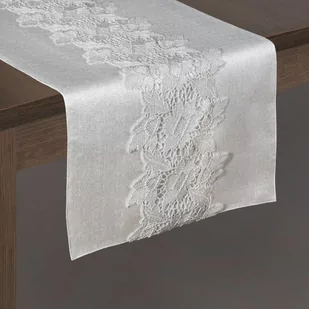 Eurofirany Euro Firany Obrus Mereżka Tami 35 x 140 Naturalny 1222220 - Obrusy i serwetki - miniaturka - grafika 1