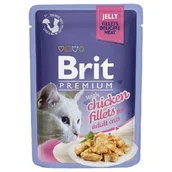 Mokra karma dla kotów - BRIT CARE Cat Kitten Fillets in Gravy with Tender Turkey Enriched with Sea Buckthorn and Nasturtium 85g - miniaturka - grafika 1