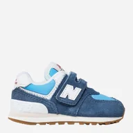 Buty dla chłopców - Buty sportowe chłopięce New Balance 574 IV574RA1 21 (5US) Granatowe (196307204033) - miniaturka - grafika 1