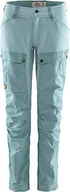 Spodnie damskie - FJALLRAVEN Damskie spodnie Keb Trousers W Short spodnie, w kolorze niebieskim mineralnym, 40 - miniaturka - grafika 1