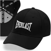 Czapki i chusty sportowe męskie - Everlast Czapka z Daszkiem Bawełna Logo Rozmiar Uniwersalny Regulowany - miniaturka - grafika 1