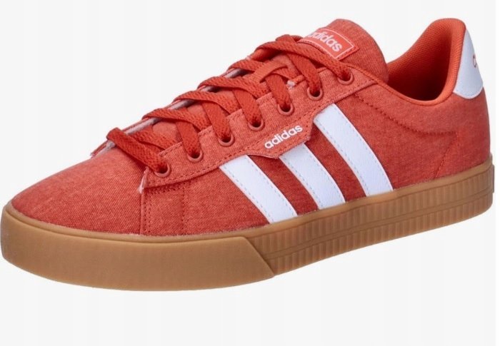 Trampki męskie Adidas pomarańczowe DAILY 3.0 IE5331 rozmiar 44 2/3