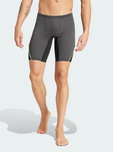 Kąpielówki jammery męskie Adidas Tech Jammer IK7257 6 Czarny/Szary (4067887685689) - Kąpielówki męskie - miniaturka - grafika 1