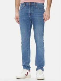 Lee Jeansy Luke 112363975 Niebieski Slim Fit - Koszulki i topy damskie - miniaturka - grafika 1