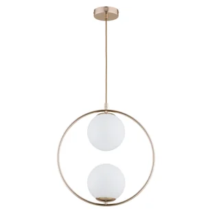 Pionowa lampa wisząca, mleczne klosze AL 62442 z serii AVIA - Lampy sufitowe - miniaturka - grafika 1