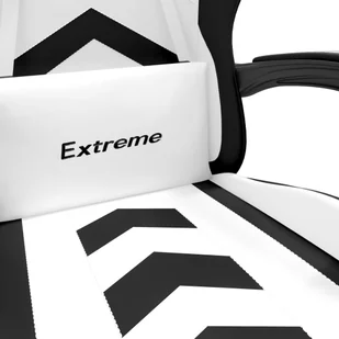 Lumarko Fotel gamingowy, biało-czarny, sztuczna skóra - Fotele gamingowe - miniaturka - grafika 9