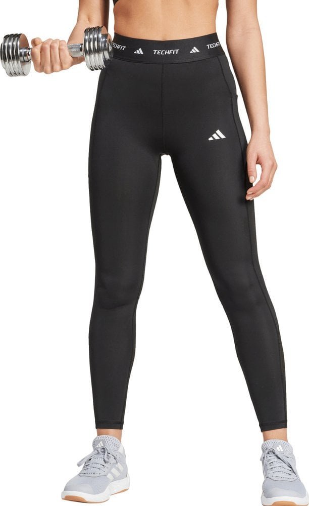Legginsy damskie adidas Techfit Stash Pocket Full-Length czarne IT2282 2XL