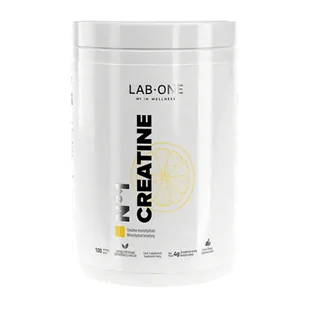 Lab One N1 Creatine smak Cytrynowy, proszek 500 g - Kreatyna - miniaturka - grafika 1