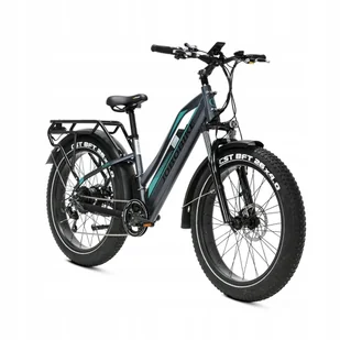 ROWER ELEKTRYCZNY JOBOBIKE ROBIN ST 48V FATBIKE 26" NOWY OD DYSTRYBUTORA - Rowery elektryczne - miniaturka - grafika 1