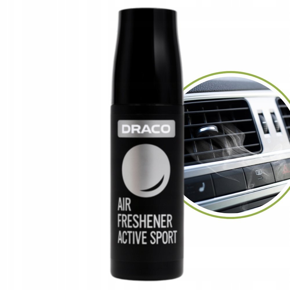 DRACO Air Freshener Active Sport 70 ml odświeżacz samochodowy dla mężczyzn