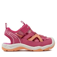 Buty dla dziewczynek - Sandały ALPINE PRO Unewo KBTC410 Różowy - miniaturka - grafika 1