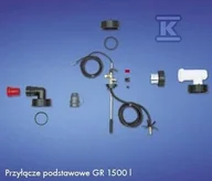 Kominy i akcesoria - Przyłącze podstawowe 1000 l i 1500 l KWT - R - miniaturka - grafika 1