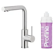 Baterie kuchenne - KFA Armatura DUERO PURE BASIC 6623-915-22 Inox Stal nierdzewna - miniaturka - grafika 1