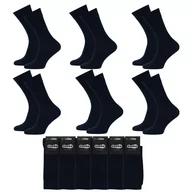 Skarpetki męskie - 6X SOKKO SKARPETKI MĘSKIE DŁUGIE GRANAT BAMBUSOWE 39-41 - SM6-S60-GRA-39-41 - miniaturka - grafika 1