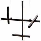 Lampy sufitowe - Zwis nad stół Soho P0546 Maxlight LED 25W 3000K industrialny czarny - miniaturka - grafika 1