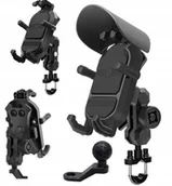 Uchwyty samochodowe do telefonów - Motocyklowy uchwyt telefon antywibracyjny przeciwdeszczowy solidny ramy - miniaturka - grafika 1