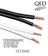Kable - Qed C-79/100B (Black) - MOŻLIWOŚĆ WYKONANIA PRZEWODÓW NA ZAMÓWIENIE!! ZARABIAMY WTYKAMI ! C-79/100B - miniaturka - grafika 1