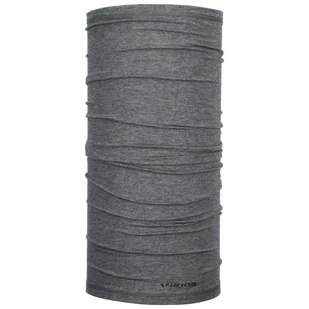 Chusta z bambusa i wełny merino Viking Globe Bamboo 0800 grafitowy - Apaszki i szaliki męskie - miniaturka - grafika 1