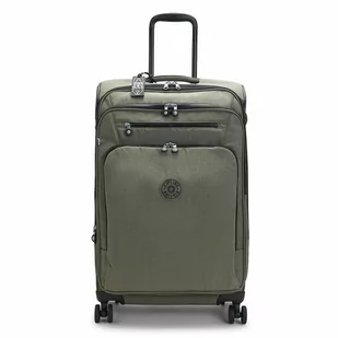 Kipling Basic New Youri Spin 4 kółka Walizka M 68 cm green moss - Walizki - miniaturka - grafika 1