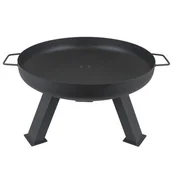 Paleniska ogrodowe - Palenisko ogrodowe średnica 60 cm czarne - miniaturka - grafika 1