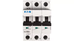 LEGRAND nadprądowy trójbiegunowy C 63A FAZ-C63/3 278879 EATON - Bezpieczniki elektryczne - miniaturka - grafika 1