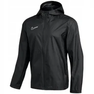 Kurtki męskie - Kurtka męska Nike Academy 25 Storm-FIT Rain Jacket czarna FZ9858 010 XS - miniaturka - grafika 1