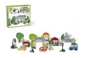 Układanki dla dzieci - Scratch, układanka Życie w parku - miniaturka - grafika 1