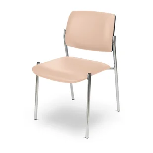 Krzesło pacjenta do poczekalni MEKAME Beżowy 03 - Meble i wyposażenie gabinetów medycznych - miniaturka - grafika 1