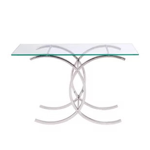 Dekoria.pl Dekoria.pl Konsola Chica Rose silver 120x40x78cm 120 x 40 x 78cm 005-628 - Konsole i sekretarzyki - miniaturka - grafika 1
