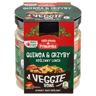 Szybkie dania obiadowe - PRIMAVIKA Veggie Bowl Quinoa & Grzyby Roślinny Lunch 180g - - miniaturka - grafika 1