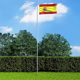 vidaXL vidaXL Flaga Hiszpanii, 90x150 cm - Flagi i akcesoria - miniaturka - grafika 1
