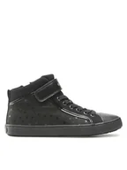 Buty dla dziewczynek - Geox Trampki J Kalispera G. I J744GI 0DHAJ C9997 D Czarny - miniaturka - grafika 1