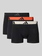 Majtki męskie - Obcisłe bokserki o kroju slim fit z wyhaftowanym logo model ‘Active’ w zestawie 3 szt. - miniaturka - grafika 1