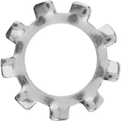 Inne mocowania - Lux-Tools Podkładka zębata koronkowa ocynkowana 6,4mm 40szt. - miniaturka - grafika 1